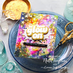 CZ Design EZ Strips and Die Glow On Bundle set1272go Shine On You Are a Ray of Light Card Nina-Marie Trapani