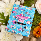 CZ Design Glow On Wafer Dies czd310c Shine On School of Fish Friend Card Joe Sysavath