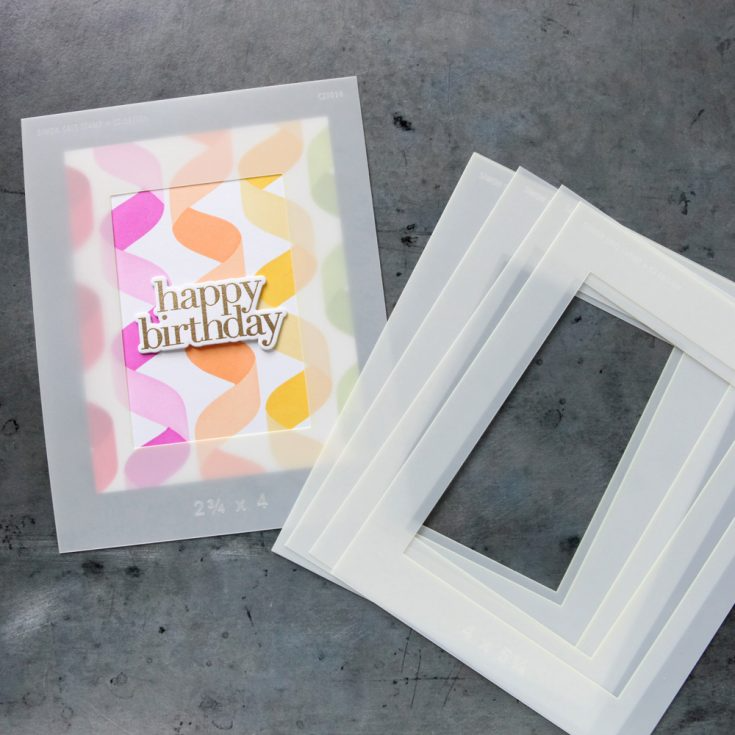 CZ Design I Want it All Stamptember 2026 Release set1362wa Birthday Card Cropping Panel in Action