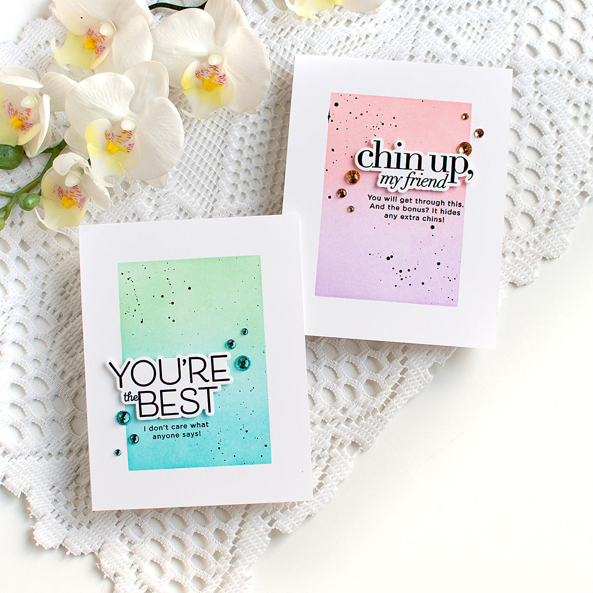 CZ Design I Want it All Stamptember 2026 Release set1362wa Encouragement Cards
