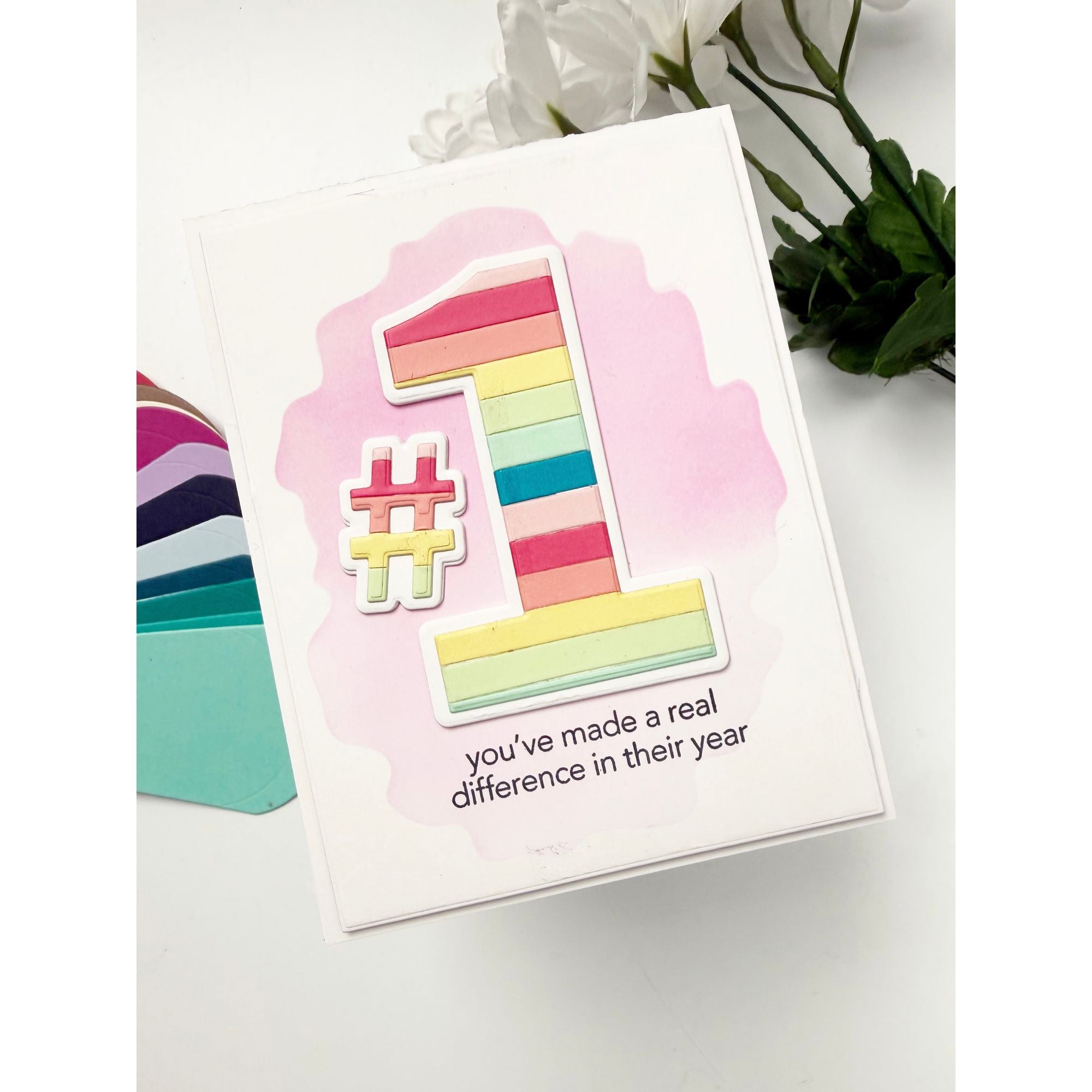 CZ Design Number 1 Wafer Dies czd304c Every Happiness Simeen Batra #1 Teacher Card