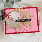 CZ Design Reverse Very Merry XL EZ Strips czez022 Sending Cheer Kailash Naidoo Christmas Bells Joy Card