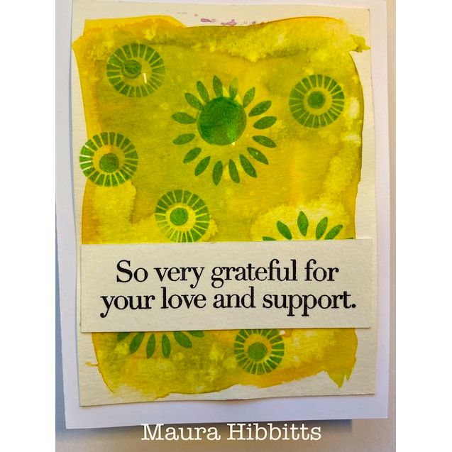 CZ Design Stamps and Dies Bereavement Thank Yous set1205bt In My Heart Grateful Card