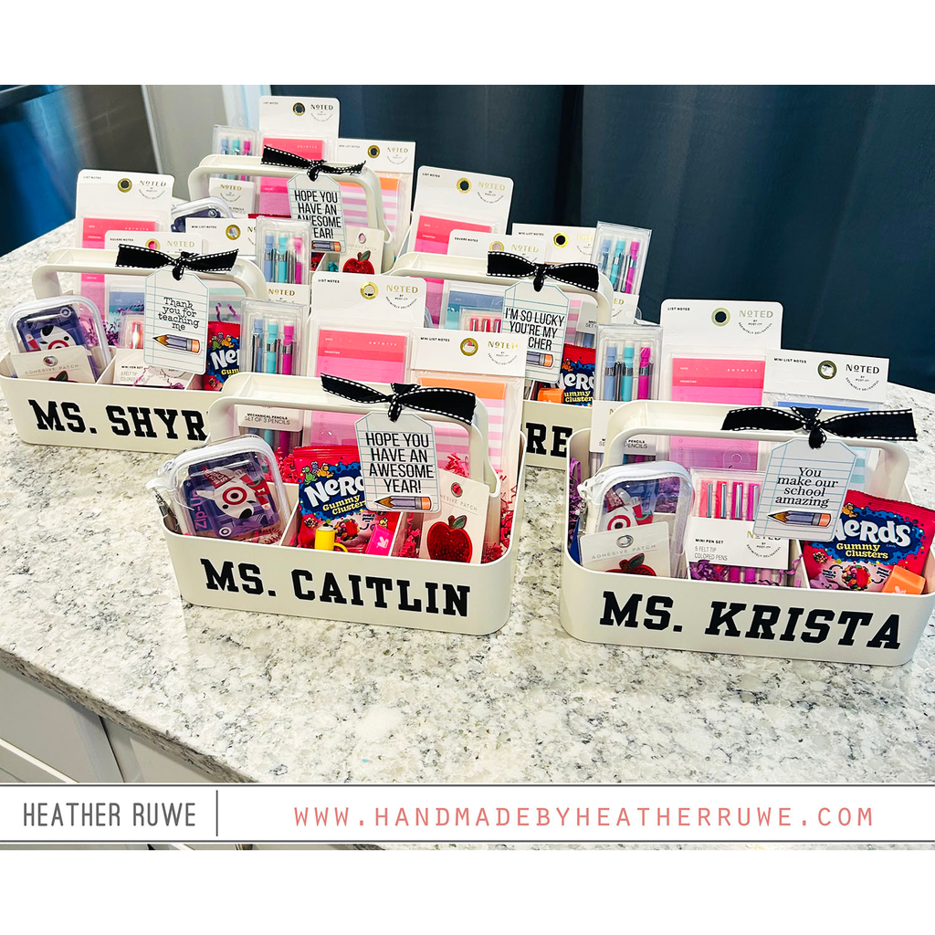 CZ Design Stamps and Dies Best Teacher Ever set1305bt Every Happiness Heather Ruwe Back to School Teacher Gifts | color-code:ALT12