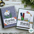 CZ Design Stamps and Dies Best Teacher Ever set1305bt Every Happiness Karen Maldonado Thanks Cards