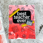 CZ Design Stamps and Dies Best Teacher Ever set1305bt Every Happiness Nora Noll Rulers Card