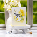 CZ Design Stamps and Dies Thanks Mom set1202tm In My Heart Yellow Enjoy Card | color-code:ALT04