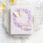 CZ Design Thank You Wafer Dies czd299 In My Heart Heather Hoffmann Thank You Card | color-code:ALT05
