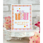 CZ Design Wafer Dies Gift Builder czd230 Splendor Birthday Card Barbara Tarayao | color-code:ALT06