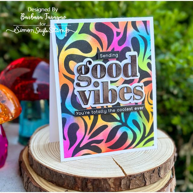 CZ Design Wafer Dies Good Vibes czd238 Sunny Vibes good vibes