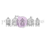Purple Onion Designs Cabana Row Cling Stamp pod1325