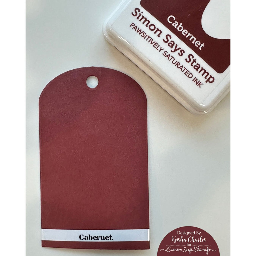 Simon Says Stamp Pawsitively Saturated Ink Pad Cabernet ssk069 Diecember