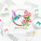 Simon Says Stamp Delicate Wildflowers Wafer Dies s1006 Friend Like You Miss You Card | color-code:ALT11