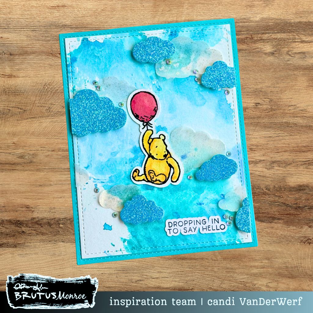 Brutus Monroe Dropping In Stamp and Stencil Bundle