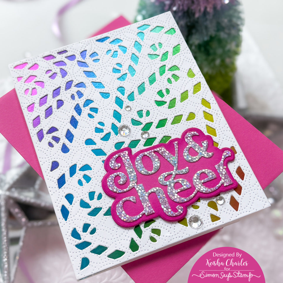 Simon Says Stamp Candy Cane Plate Wafer Die s1060 Sugar and Spice Holiday Card | color-code:ALT07