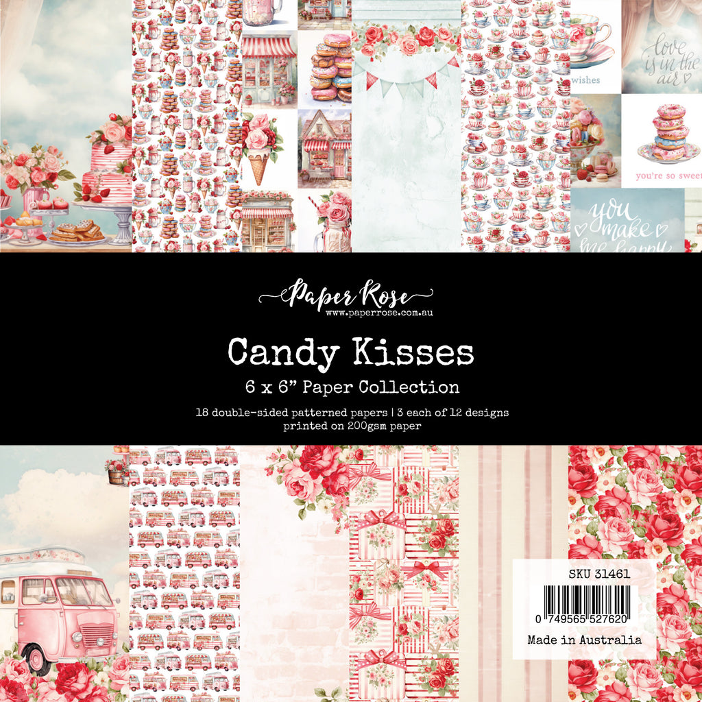 Paper Rose Candy Kisses 6x6 Paper 31461