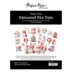 Paper Rose Candy Treats Embossed Die Cuts 31467