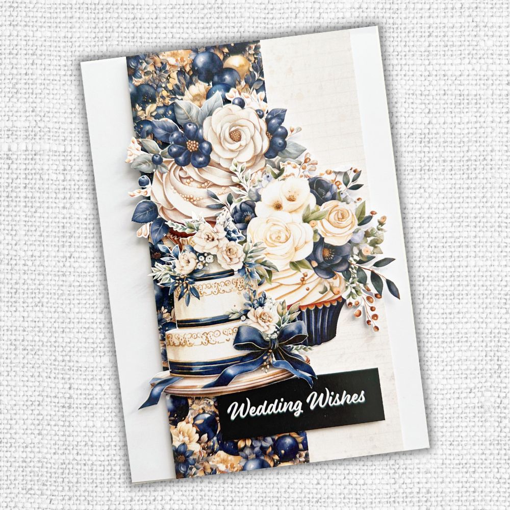 Paper Rose Wedding Blooms 6x6 Paper 31722 wishes
