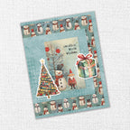 Paper Rose Merry And Bright Embossed Die Cuts 35665