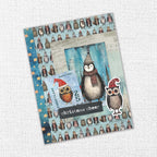 Paper Rose Merry And Bright Tags and Tickets Embossed Die Cuts 35698