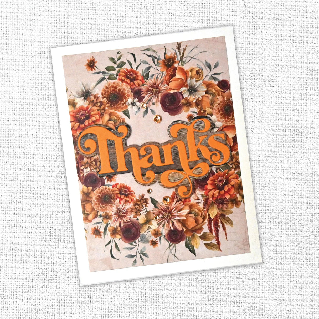 Paper Rose Autumn Florals Basics 6x6 Paper 35448
