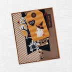 Paper Rose Halloween Hollow Basics Tags and Tickets Embossed Die Cuts 35418