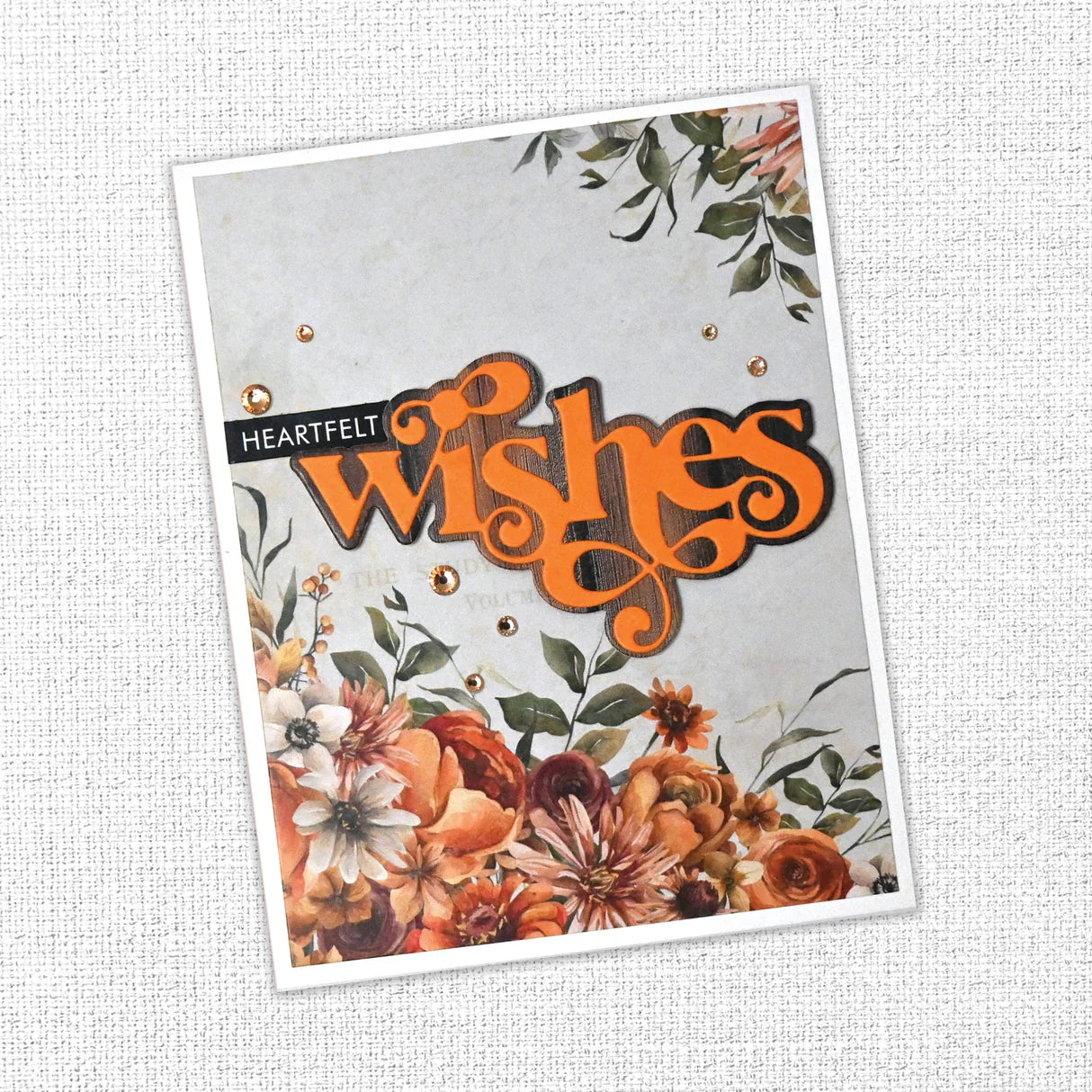Paper Rose Autumn Florals Basics 6x6 Paper 35448