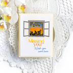 Simon Says Stamps and Dies Through the Window set1012tw Miss You Card | color-code:ALT06