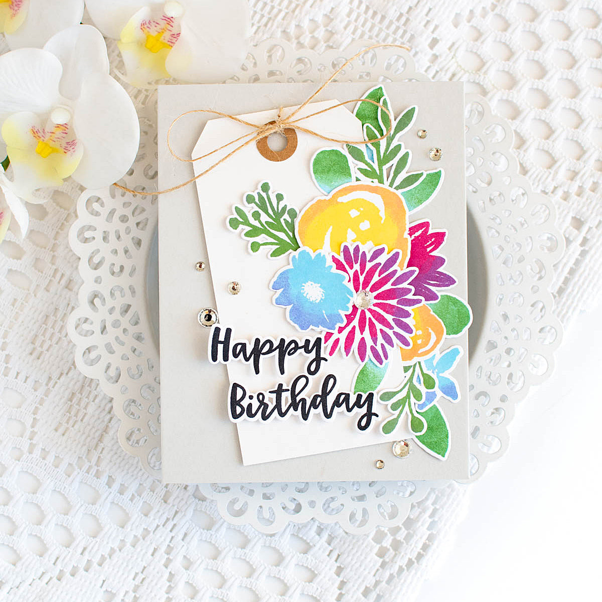 Simon Says Clear Stamps Basic Brushstroke Greetings 3390ssc Birthday Card | color-code:ALT09