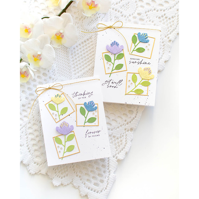 Simon Says Stamp Exotic Blooms Wafer Dies s949 To Love Encouragement Cards | color-code:ALT13