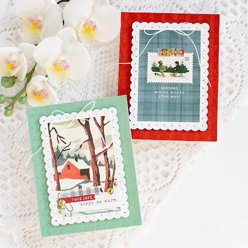 Simon Says Stamp Eyelet Layer Frames Wafer Dies s1059 DieCember Winter Cards | color-code:ALT07