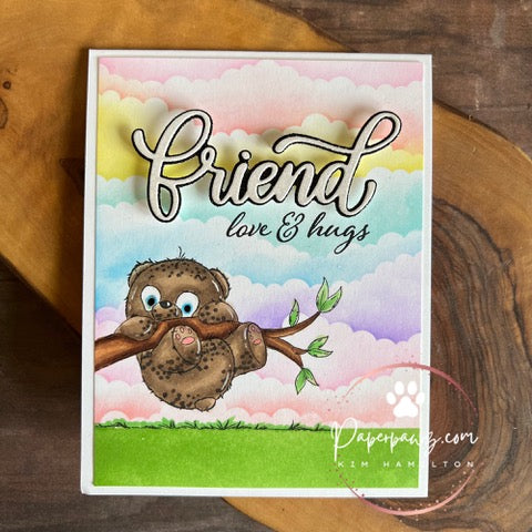 Simon Says Clear Stamps Caring Thoughts sss202686c Dear Friend