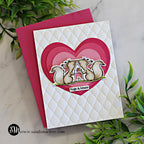 Simon Says Stamps And Dies Caring Thoughts set631ct Dear Friend Wedding Card | color-code:ALT01