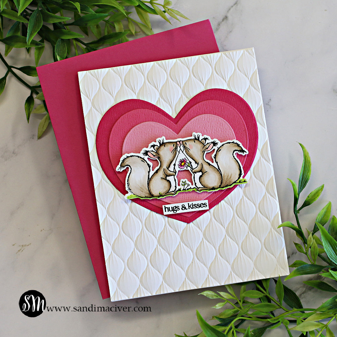 Simon Says Stamps And Dies Caring Thoughts set631ct Dear Friend Wedding Card | color-code:ALT01