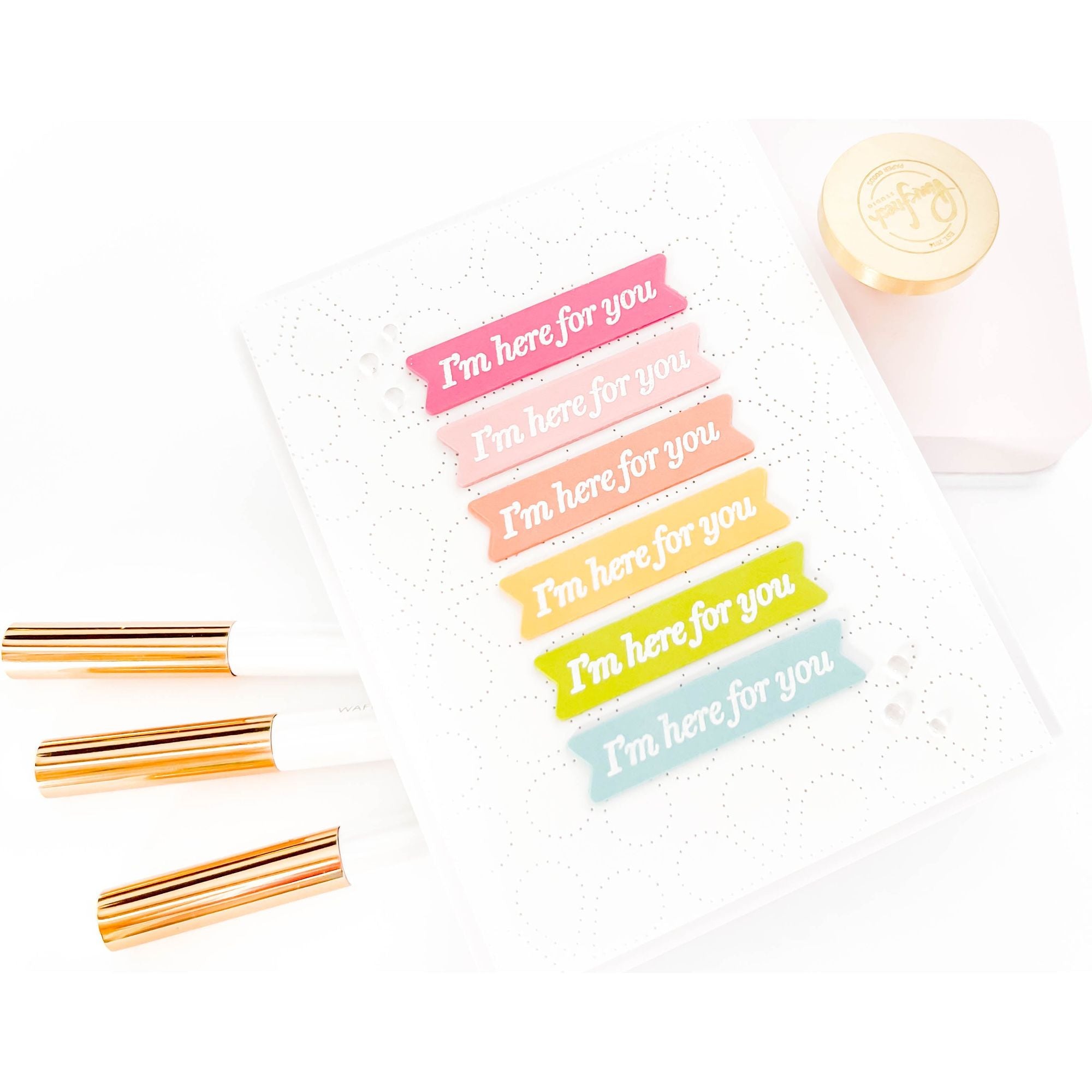 Simon Says Clear Stamps Caring Thoughts sss202686c Dear Friend