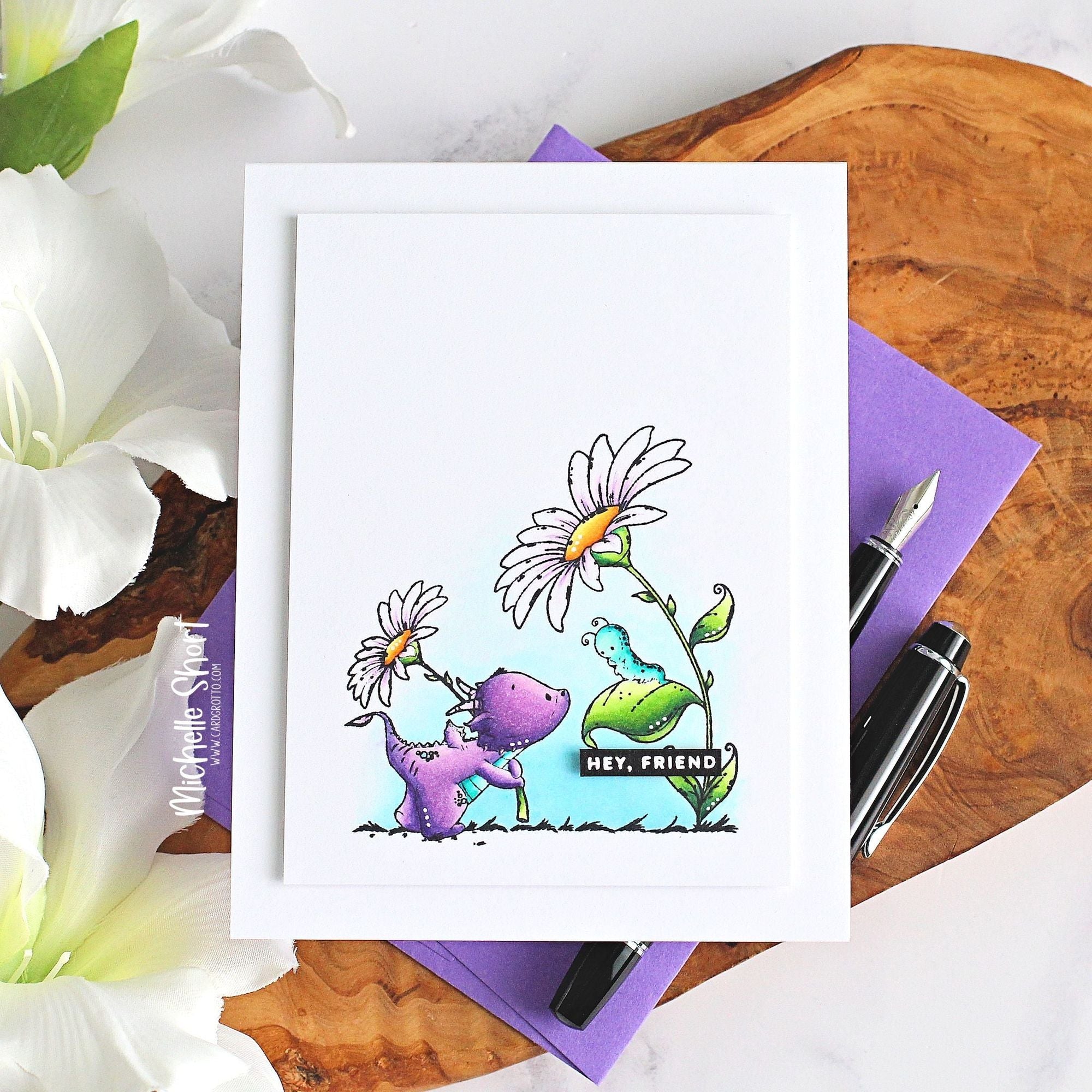 Simon Says Clear Stamps Caring Thoughts sss202686c Dear Friend Hey Friend Card | color-code:ALT02