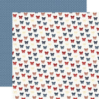 Carta Bella Americana Summer 12 x 12 Collection Kit cbas493016 Patriotic Ribbon