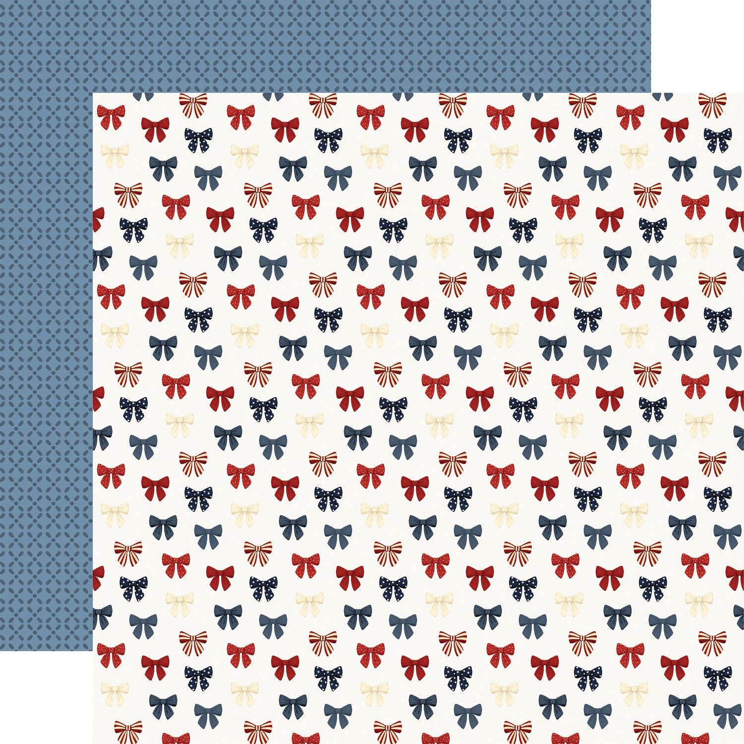 Carta Bella Americana Summer 12 x 12 Collection Kit cbas493016 Patriotic Ribbon