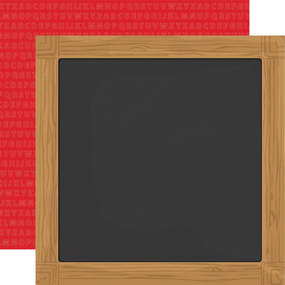 Carta Bella Back To School 12 x 12 Mega Bundle cbbts401050 Chalkboard