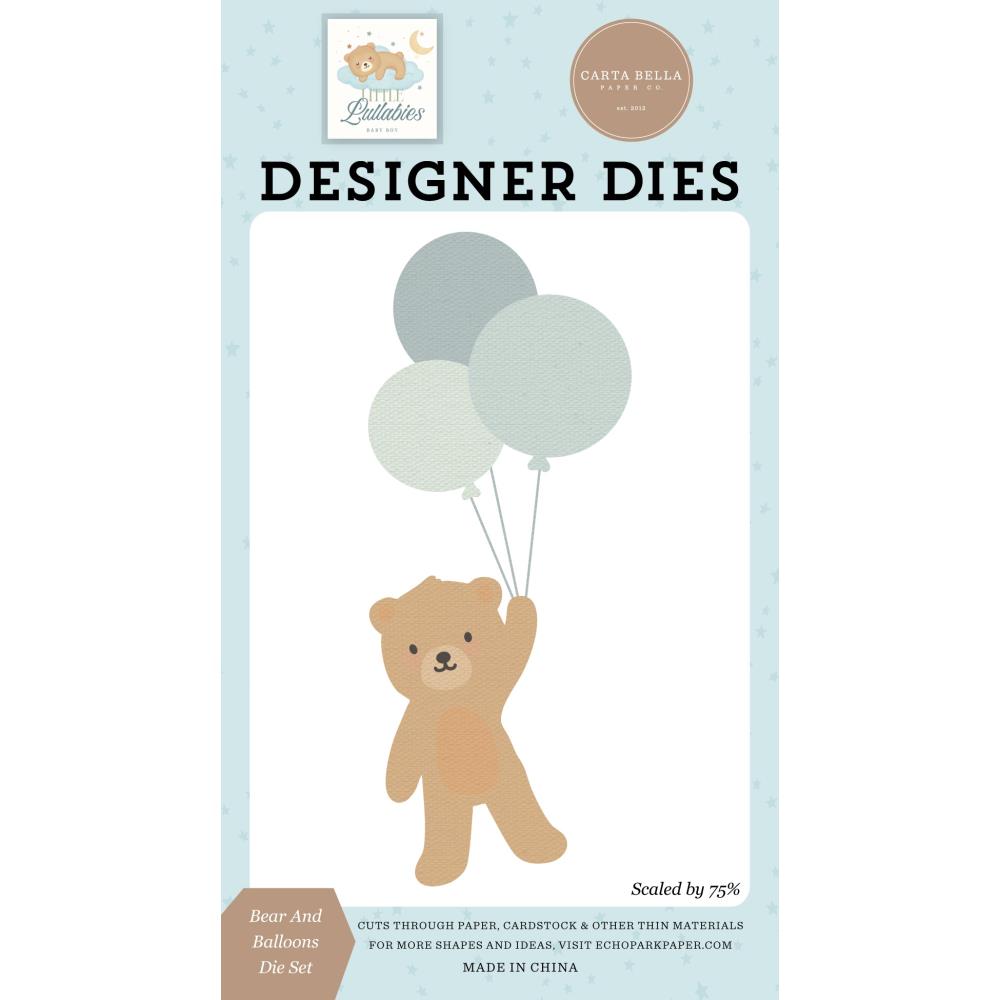Carta Bella Bear And Balloons Dies cblub485040