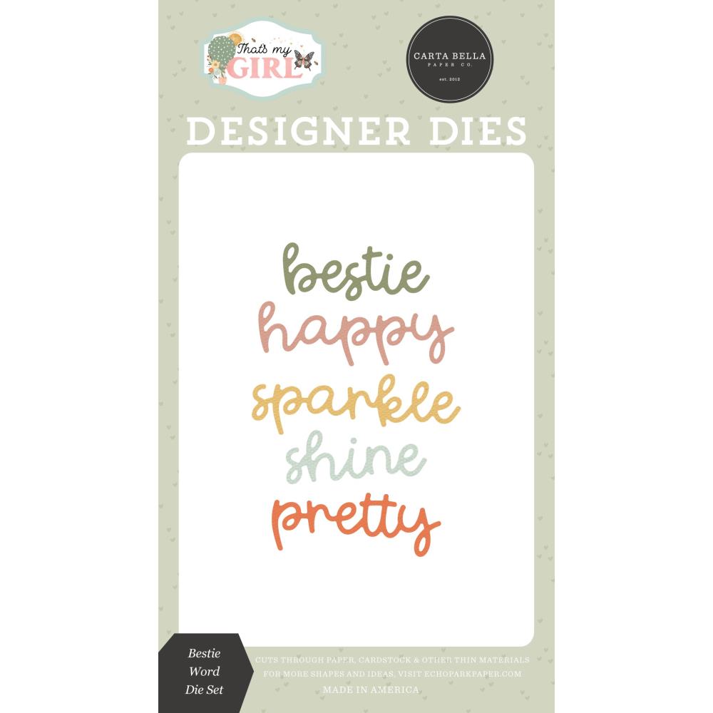 Carta Bella Bestie Word Dies cbg418043