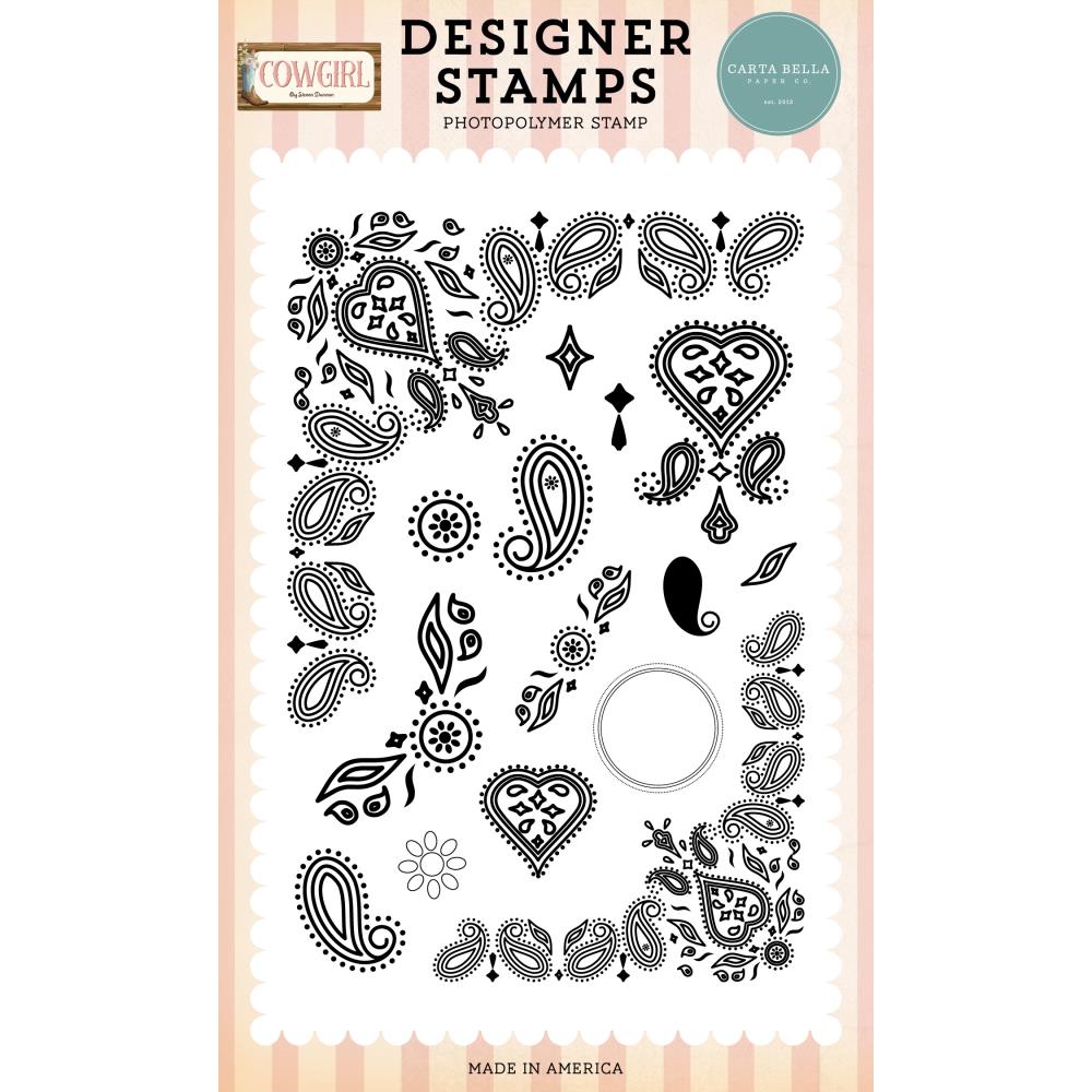 Carta Bella Build A Bandana Clear Stamps cbcg436040