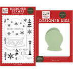 Carta Bella Build A Snowglobe Clear Stamps And Dies Bundle