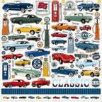 Carta Bella Cars 12 x 12 Collection Kit cbcar491016 Service Garage