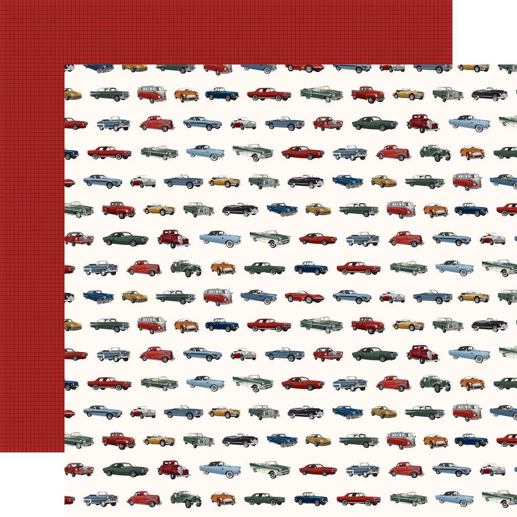 Carta Bella Cars 12 x 12 Collection Kit cbcar491016 Vehicles