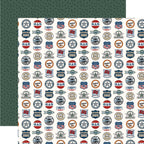 Carta Bella Cars 12 x 12 Collection Kit cbcar491016 Vintage Gas Station Logos