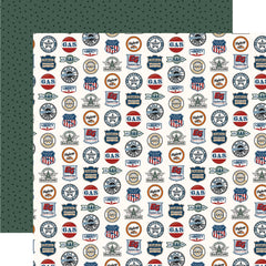 Carta Bella Cars 12 x 12 Collection Kit cbcar491016 Vintage Gas Station Logos