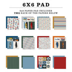 Carta Bella Cars 6 x 6 Paper Pad cbcar491023 Masculine Images