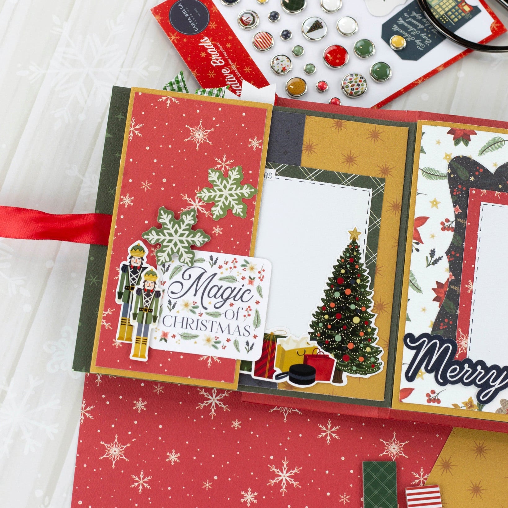 Carta Bella Christmas In The City 12 x 12 Collection Kit cbcic456016 Magic Holiday Book
