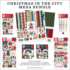 Carta Bella Christmas In The City 12 x 12 Mega Bundle cbcic456050